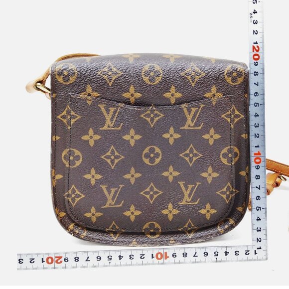 Louis Vuitton Vintage Brown Monogram Saint Cloud Crossbody bag. - Picture 4 of 8